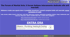 Desktop Screenshot of forumartimarziali.com